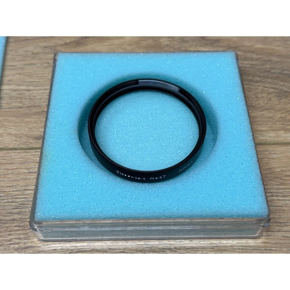 Nikon No. 6T 62mm Close-Up Attachment Lens Filter Macro Japan w/ Box Case Manual
